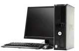 Dell PENTIUM DUAL CORE WIN 10 PRO LCD MONITOR GX520 GX620 GX745 Desktop Computer