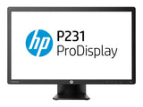 💗HP ProDisplay P231 - LED monitor - 23" (23" viewable) - 1920 x 1080 Full HD (1080p) - TN - 250 cd/m - 1000:1 - 5 ms - DVI-D, VGA - black