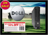 Dell P4 2.66GHZ 2GB 40GB Win7 Pro32bit OptiPlex GX260 GX270 GX280 Desktop