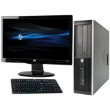 HP Core 2 Duo WIN 10 Pro LCD MONITOR DDRIII HP Compaq 4000 DC8000 Desktop