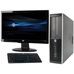 HP Core 2 Duo WIN 10 Pro LCD MONITOR DDRIII HP Compaq 4000 DC8000 Desktop