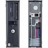 Dell C2D 3.0GHZ 8GB 1TB W7 64bit Dell OptiPlex 330 360 745 755 Desktop Computer - Refurbished - Intel Core 2 Duo - Windows 7 Professional