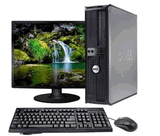 Dell PENTIUM 4 WIN XP PRO LCD MONITOR  Optiplex 520 620 745 Desktop