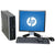 HP Core 2 Duo WIN 7 Pro LCD MONITOR HP Compaq 4000 DC8000 Desktop
