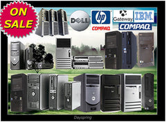 Any P4  2.8GHZ 1GB 80GB WinXP SP3 Desktop Dell HP IBM Gateway...