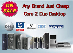 AnyDT C2D 2.3GHz 4GB 160GB W7 32bit Dell HP IBM Gateway Refurbished