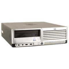 HP PD 2.8GHz 4GB 750GB W7 32bit -HP Business Desktop DC7100 DC7600 DC7700 Desktop Computer - Refurbished - Intel PentiumD - Small Form Factor - Windows 7 Professional