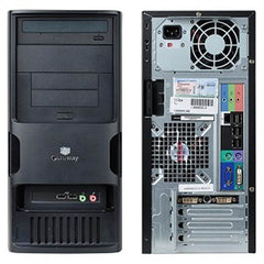 C2D  2.8GHZ 8GB 1TB W7 64bit Gateway E-4610D Desktop Computer - Refurbished - Intel Core 2 Duo - Windows 7 Professional