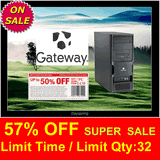 C2D 1.8GHZ 2GB 80GB W7 32bit GATEWAY E4610 TOWER