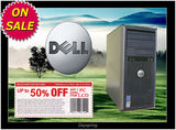 Dell PD 2.8GHZ 2GB 80GB Win7 Pro32bit GX520 GX620 GX745 Tower
