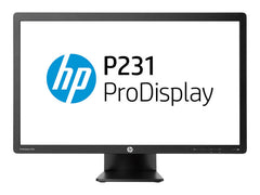 💗HP ProDisplay P231 - LED monitor - 23" (23" viewable) - 1920 x 1080 Full HD (1080p) - TN - 250 cd/m - 1000:1 - 5 ms - DVI-D, VGA - black