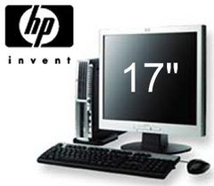 HP PD 2.8GHz 4GB 500GB W7(32)17in LCD-HP Business Desktop DC7100 DC7600 DC7700 Desktop Computer