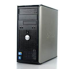 Dell C2D 3.0GHZ 8GB 500GB W7 64bit Dell OptiPlex 780 Tower Computer - Refurbished - Intel Core 2 Duo - Windows 7 Professional
