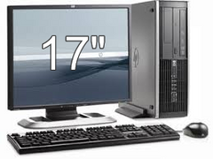 C2D 2.6GHZ 4G 1TB W7(32)17in LCD HP Compaq 4000 DC8000 Desktop